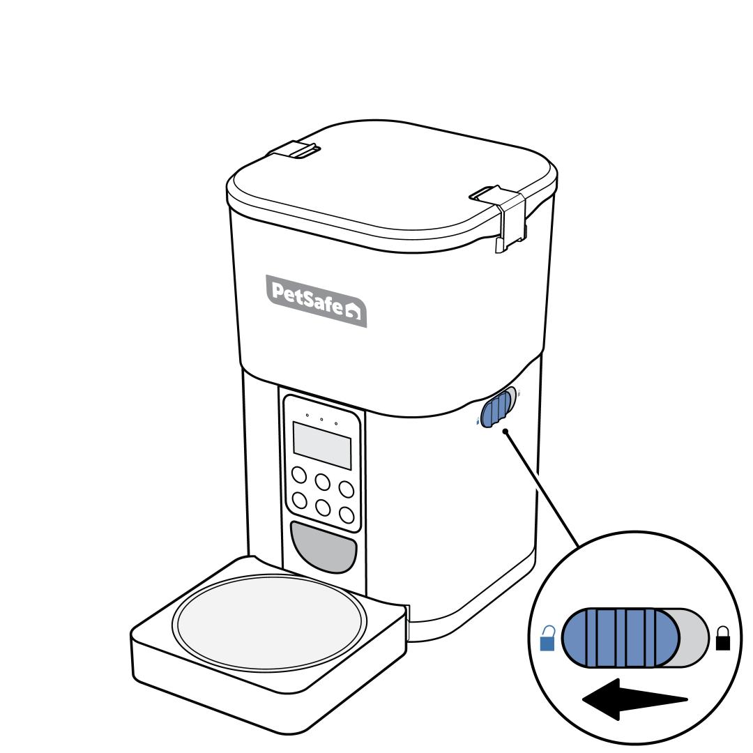 Unlock Both Hopper Latches