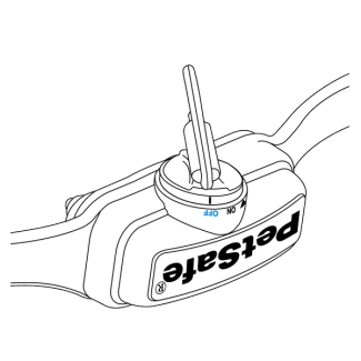 Turn the battery to the OFF position