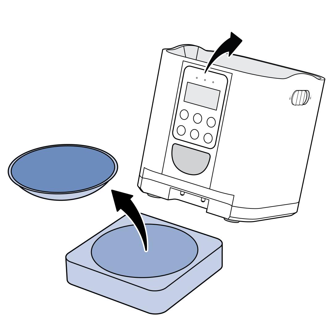 Remove Food Tray And Bowl
