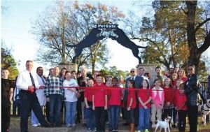 Wouldn't you love to cut the ribbon at your very own dog park?