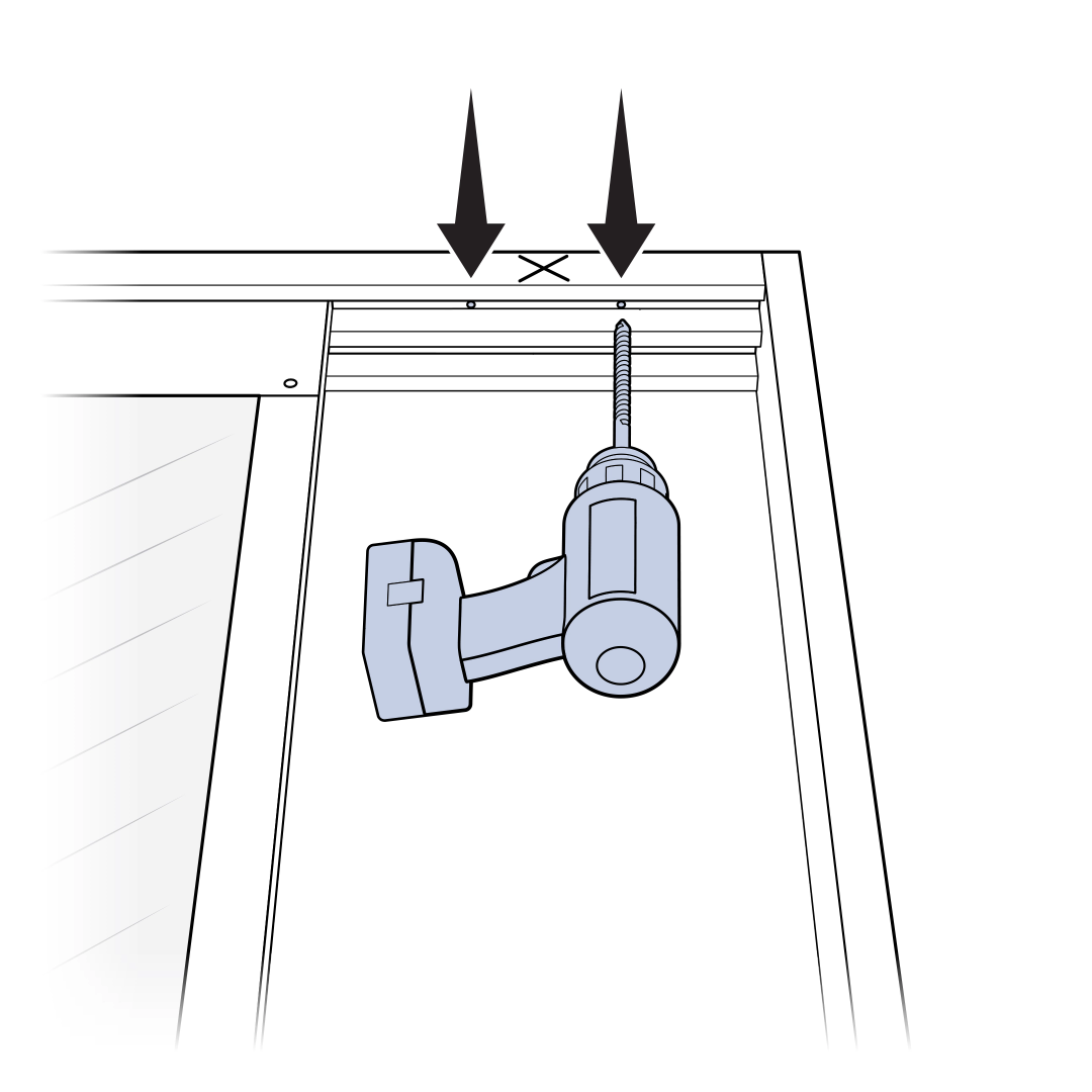 Drill Mark Holes From T Bracket