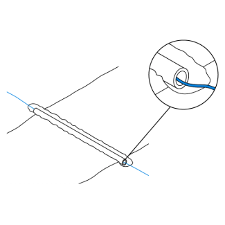 Run the wire through PVC or rubber hosing to keep it protected