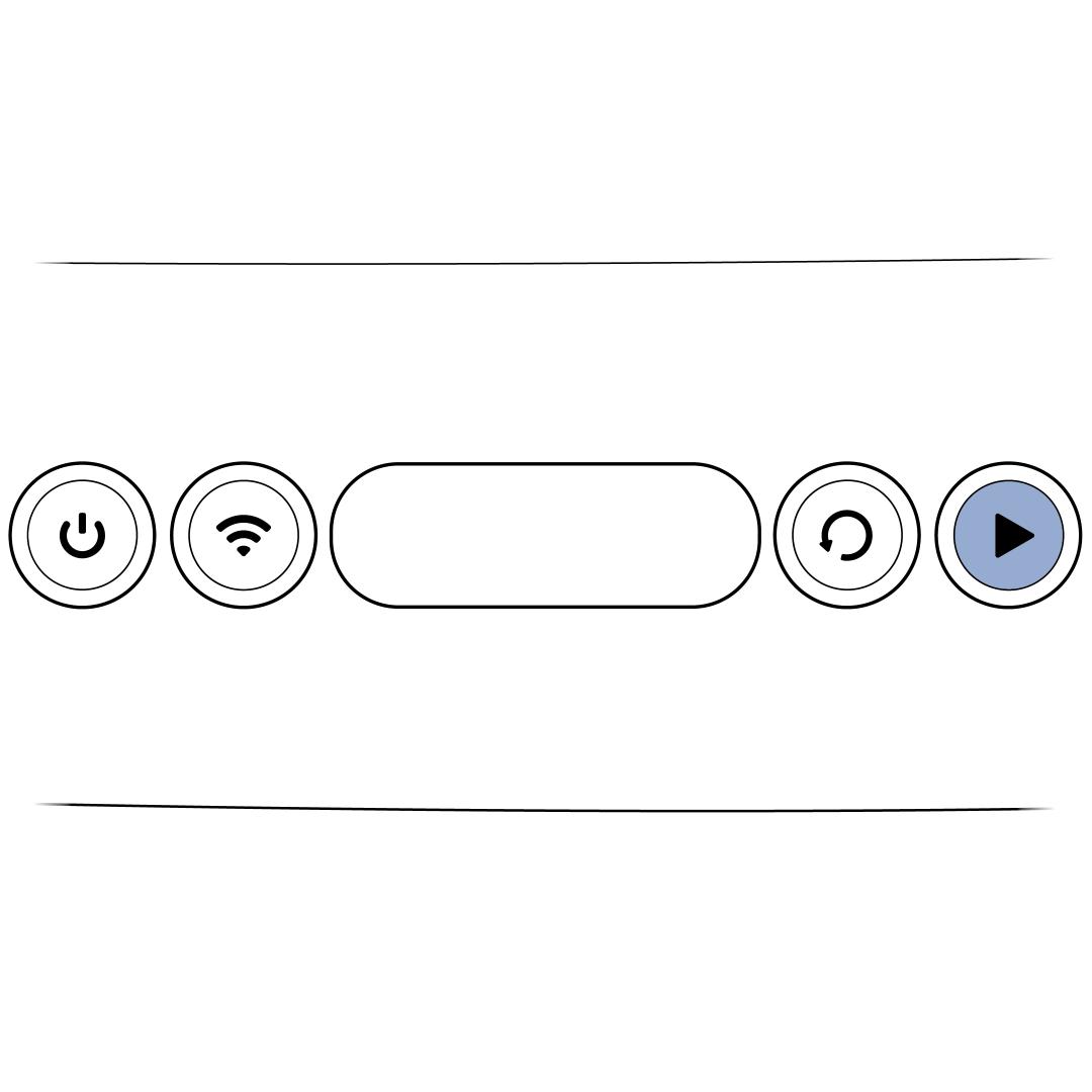 Press Cleaning Button