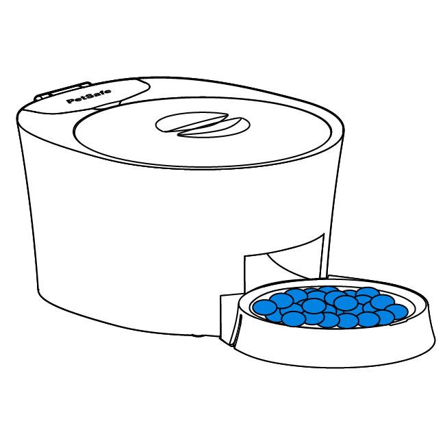 acclimate-pet-to-six-meal-feeder-illustration4