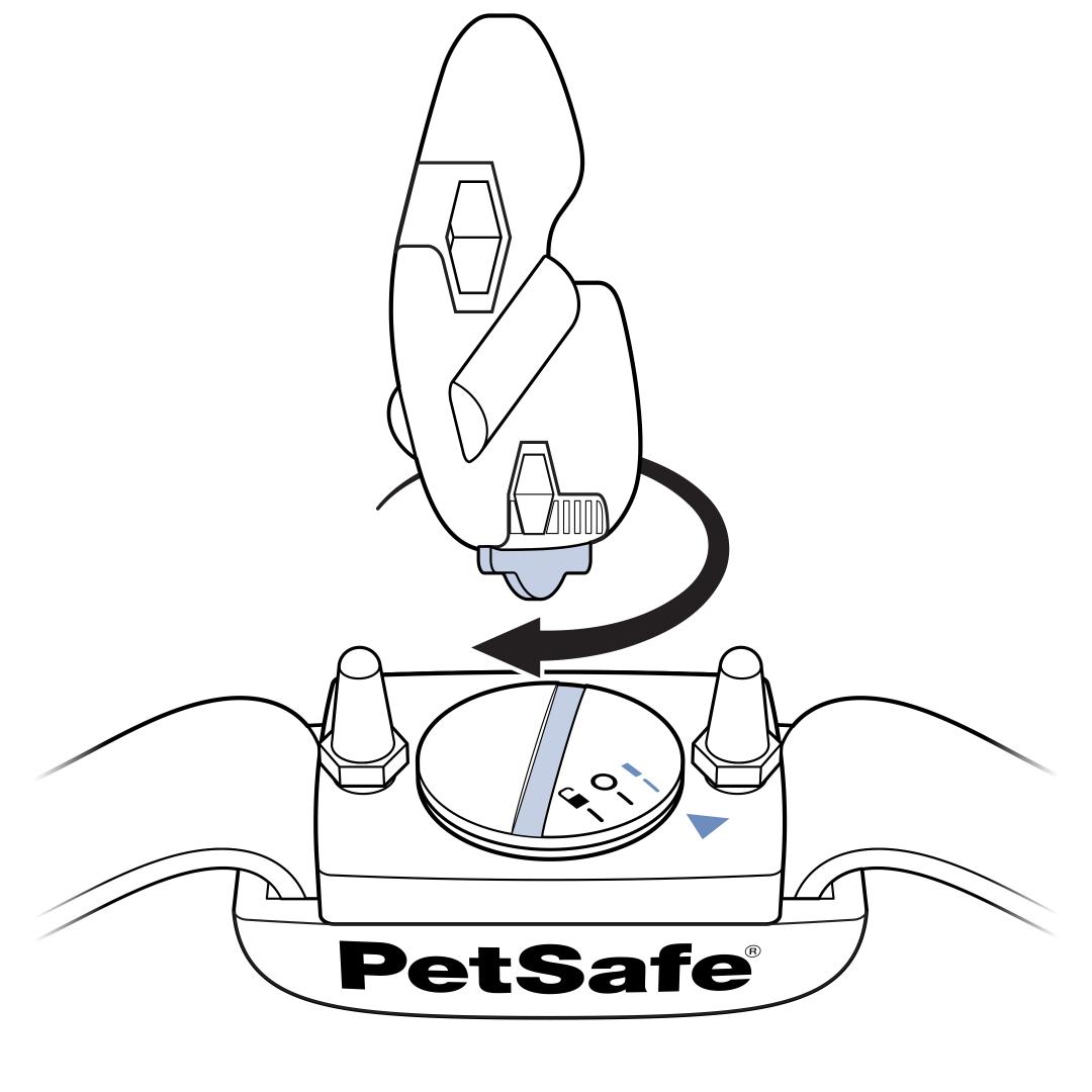 Power Collar On By Using The Test Light Tool