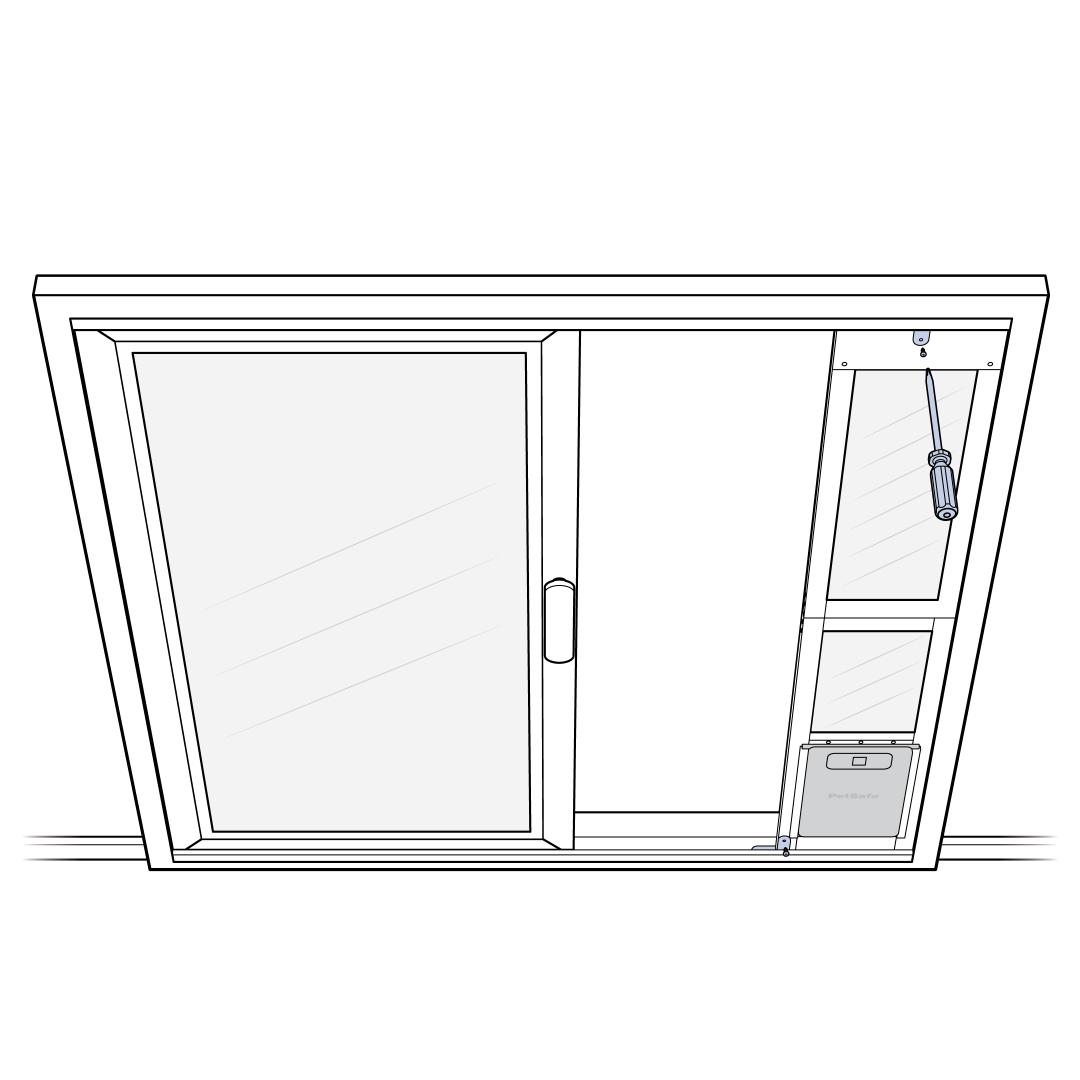 Drill Pilot Hole And Secure With A Screw