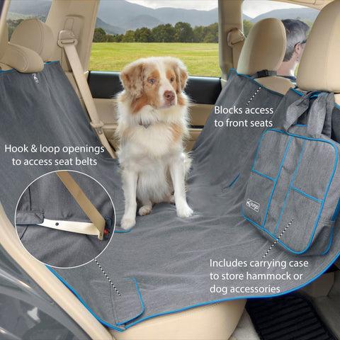 dog hammock seat cover with web-callout-diagram