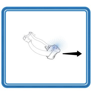 Approach a straight section of boundary wire