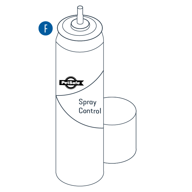 Spray refill cannister