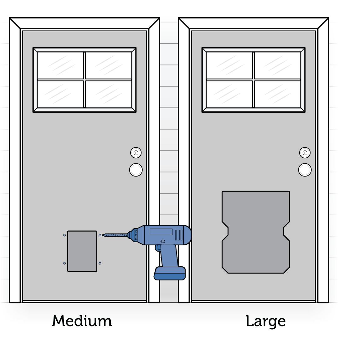 Drill Holes Into Marked Holes