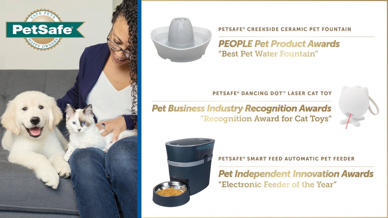 Pet product awards infographic
