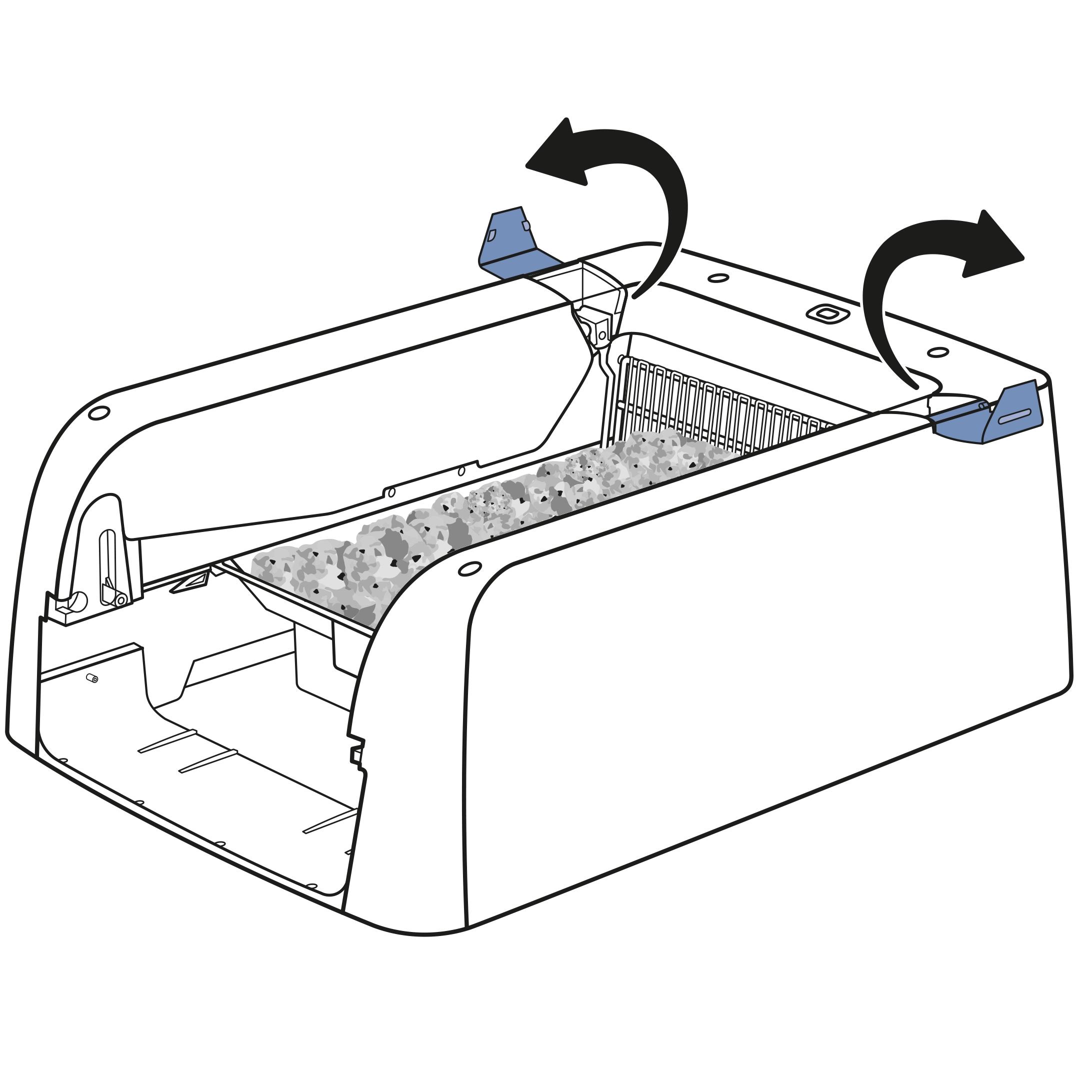 The Rake on My PetSafe ScoopFree Clumping Self Cleaning Litter Box Is Stuck in the Home Position