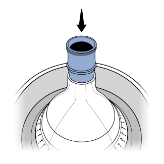 Place Filter Housing in Center of Cone