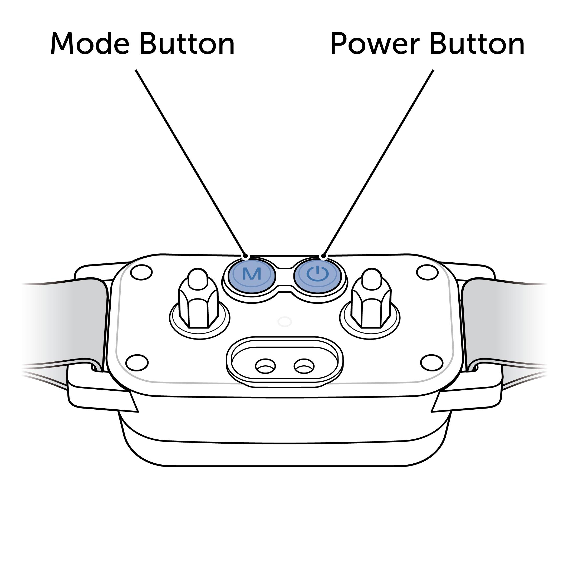 Mode and Power Button
