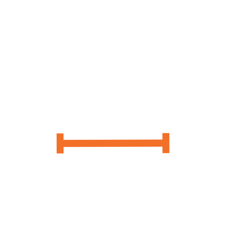icon representing 2 miles of range