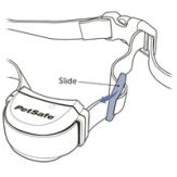 Move slide towards electronic portion