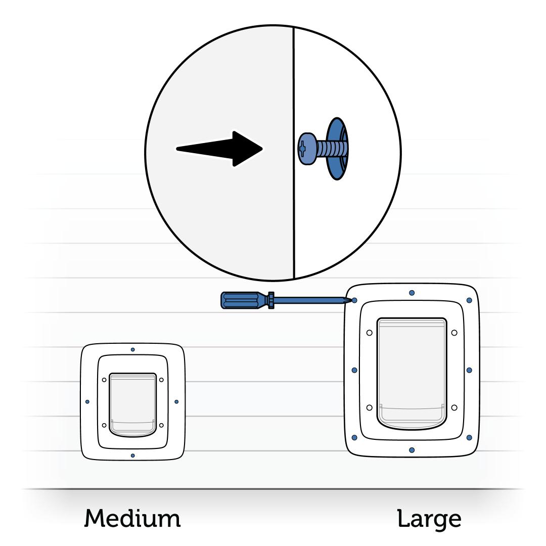 Place Exterior Assembly Back And Screw In