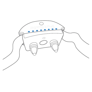 Collar shows that it is set at the highest level