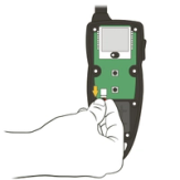 Pull battery plug out of TX