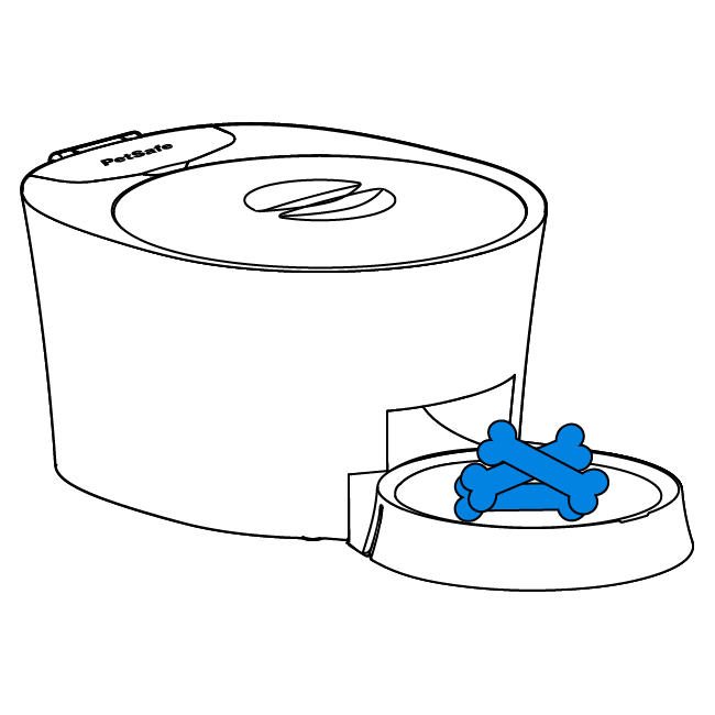 acclimate-pet-to-six-meal-feeder-illustration2