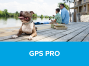 Card with text: GPS PRO