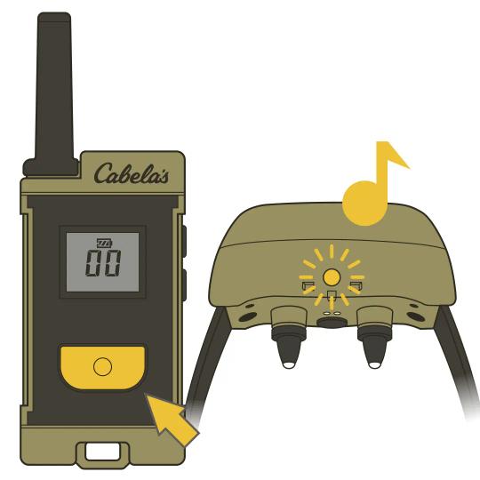 Cabela's Gun Dog GS-100_Test Pairing