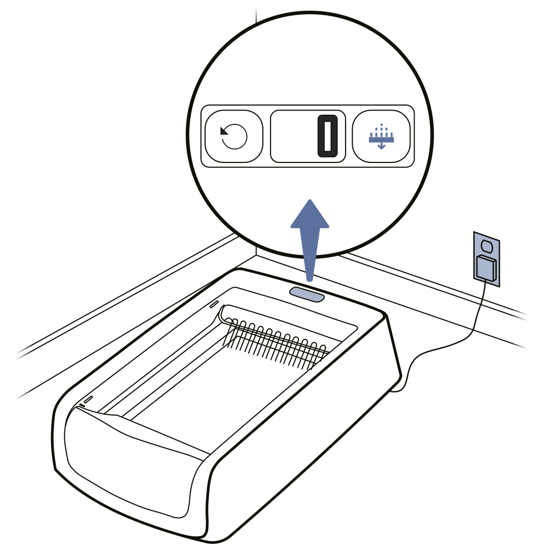ScoopFree® Blue and Red Flashing Light