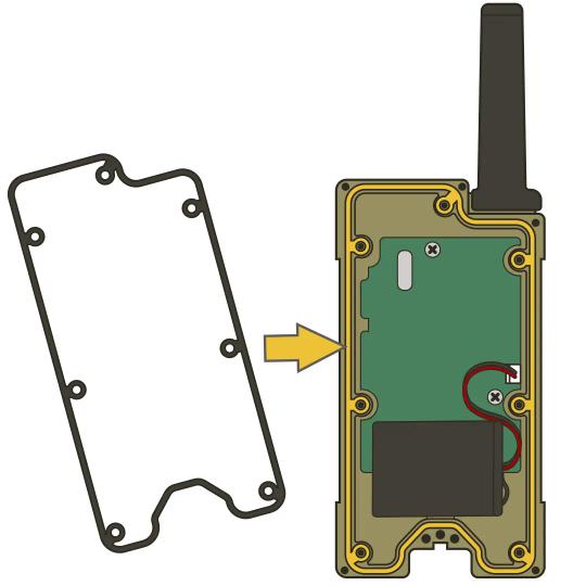 Cabela's Gun Dog GS-8100_Remove Interior Gasket
