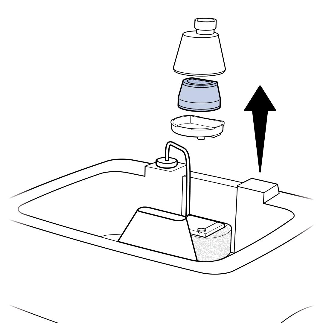 Remove Filter Housing From Pump And Remove Old Filter