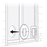 Install Exterior Frame and Adaptor Into Cut Out