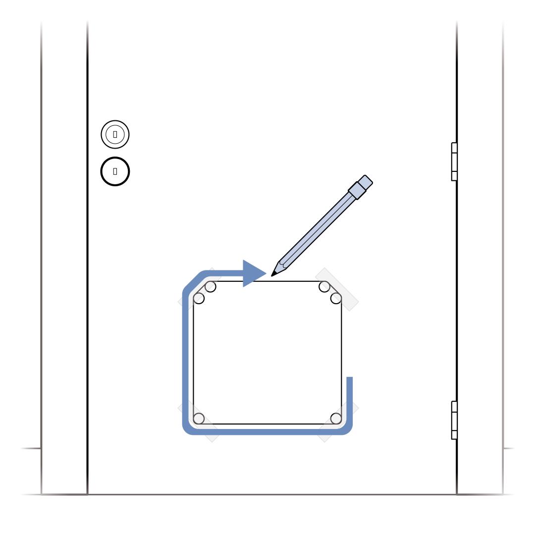 Trace Template With Pencil