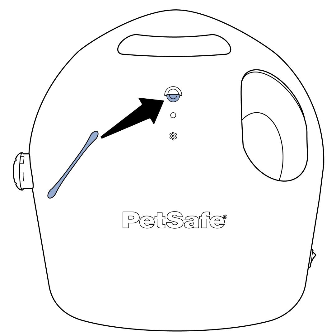 Clean Motion Detector with Swab