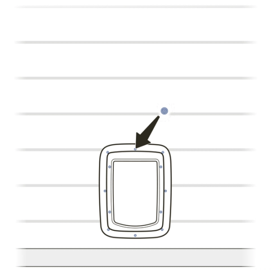 Insert plugs into exterior adaptor