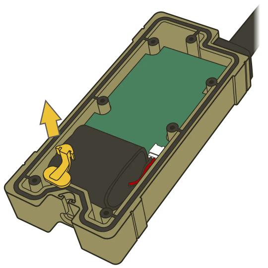 Cabela's Gun Dog GS-4100/8100_Remote Oblique View Remove Mudflap