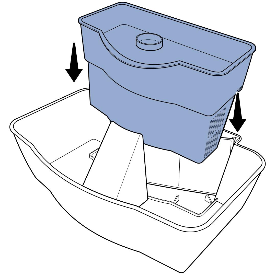 Replace Filter Housing, No Cap