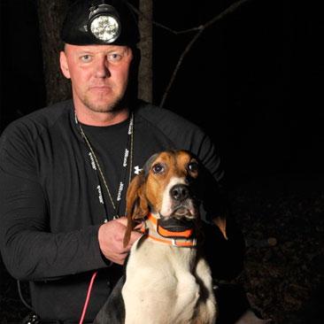 Ashley started hunting in his early childhood years with his dad and grandad. At the age of 15 he began competing in the United Kennel Club (UKC) and Professional Kennel Club (PKC) hunting associations. Ashley has racked up quite a few titles in his hunting career. Included among those are four Final Four...