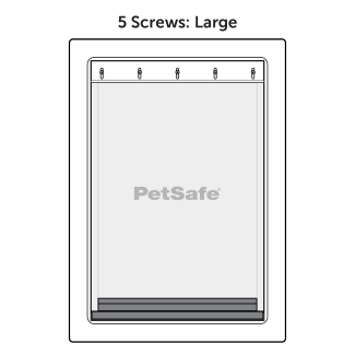 Large Flap With Five Screw Holes