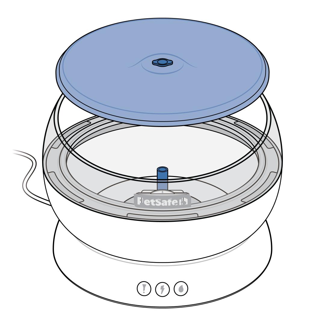Align Tray To Pump Of Tube