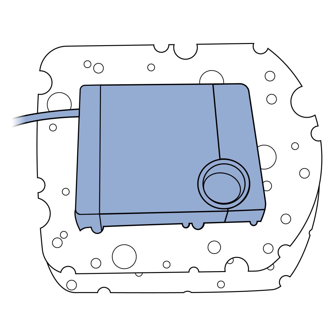 Foam Filter on Pump