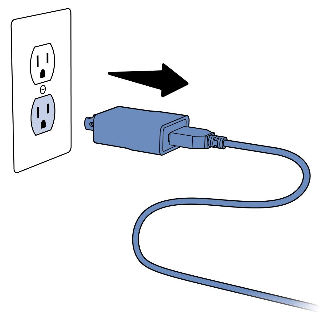 Unplug From Outlet