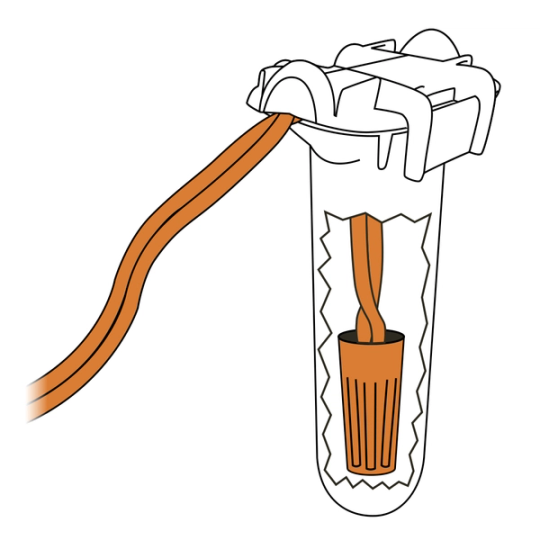 SD Common Containment_Insert Wires In Splice Capsule