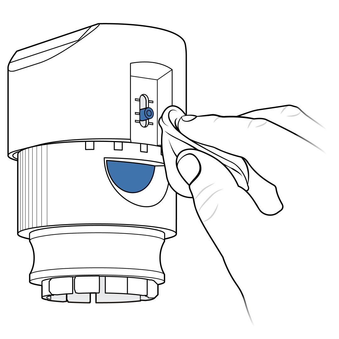 Clean Nozzle and Sensor