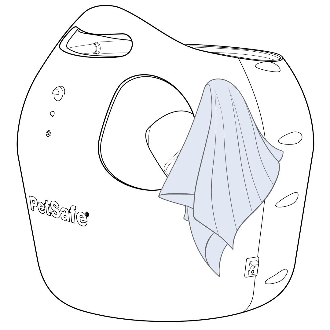 Use a Damp Cloth to Wipe 