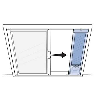 How to Install the PetSafe® Sliding Glass Pet Door – 1 Piece