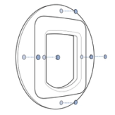 Insert Finishing Plugs Into Exterior Frame