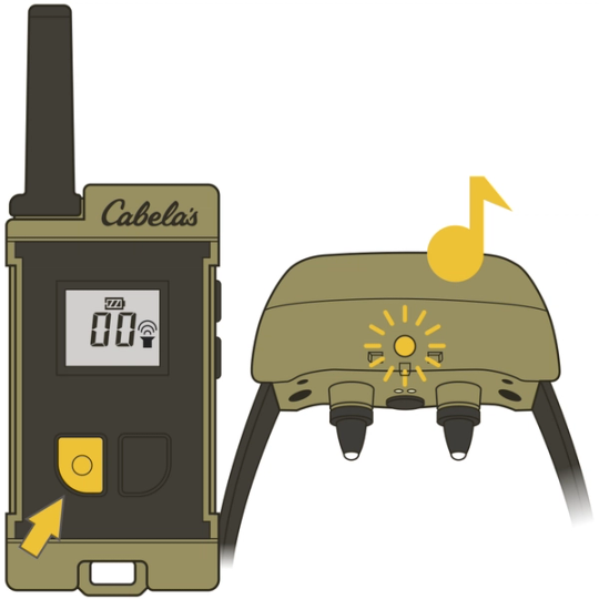 Cabela's Gun Dog GS-4100_Test Pairing