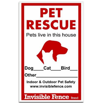 Pet Rescue Decal