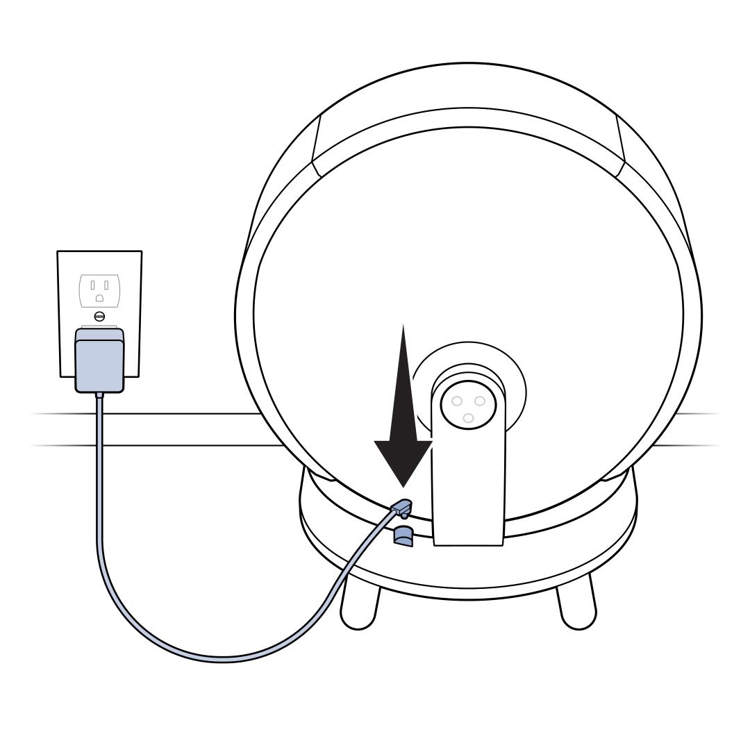 Plug The Power Adaptor