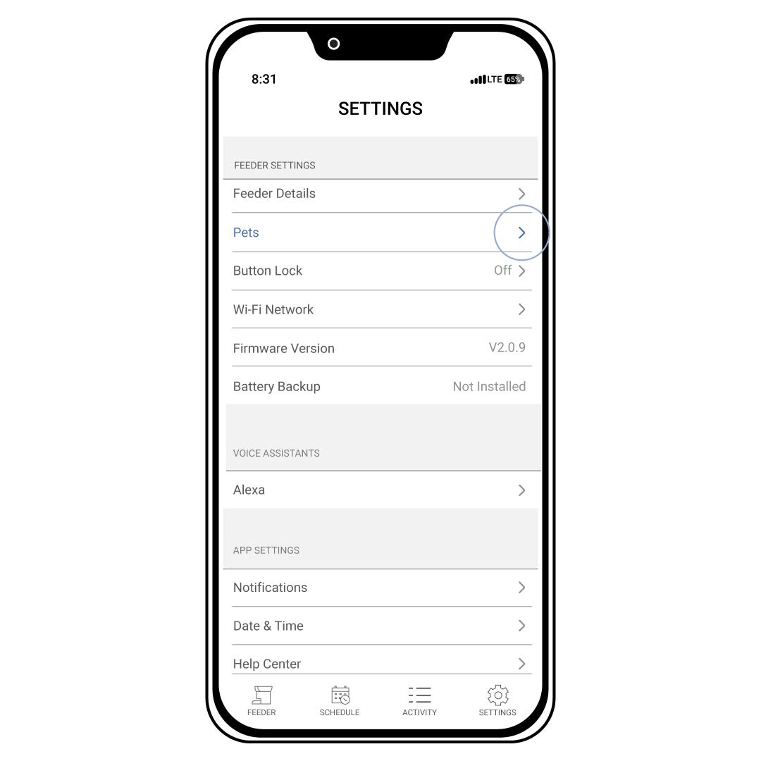 Mobile App Button Lock