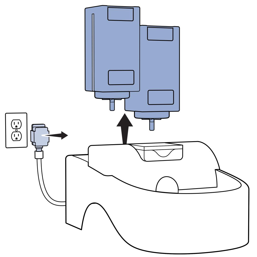 Unplug And Remove Water Reservoirs